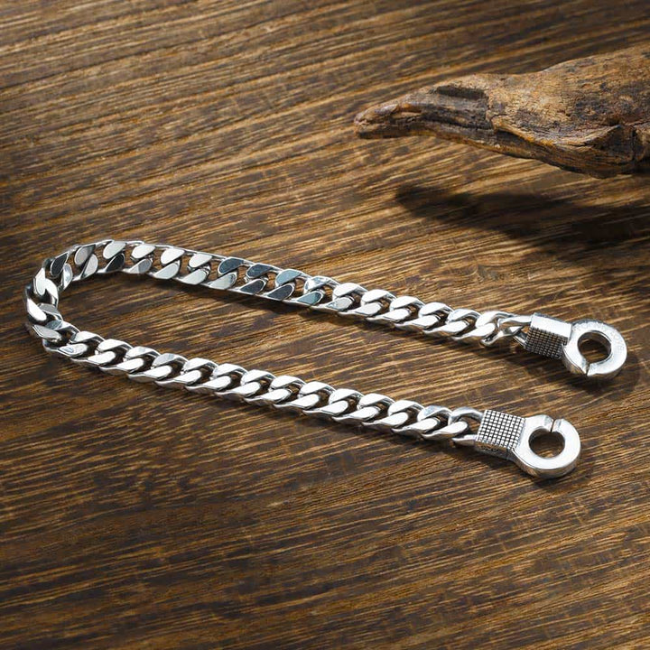 6mm Handschellen Armband Damen mit Gravur Silber | Personalisierte Geschenke Schmuck Armband Silber mit Gravur für Damen